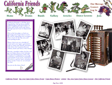 Tablet Screenshot of californiafriends.org
